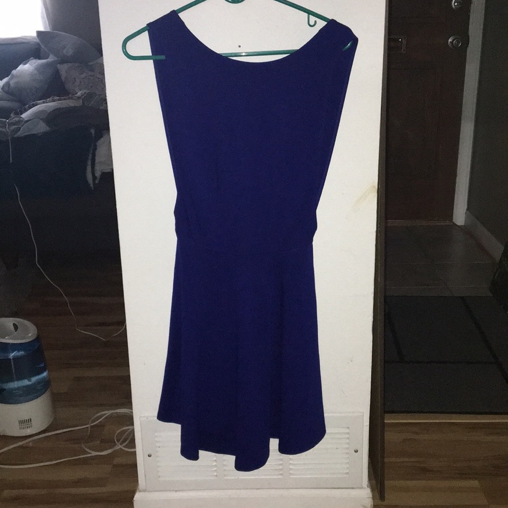 Backless Blue American Apparel dress NWT size L
